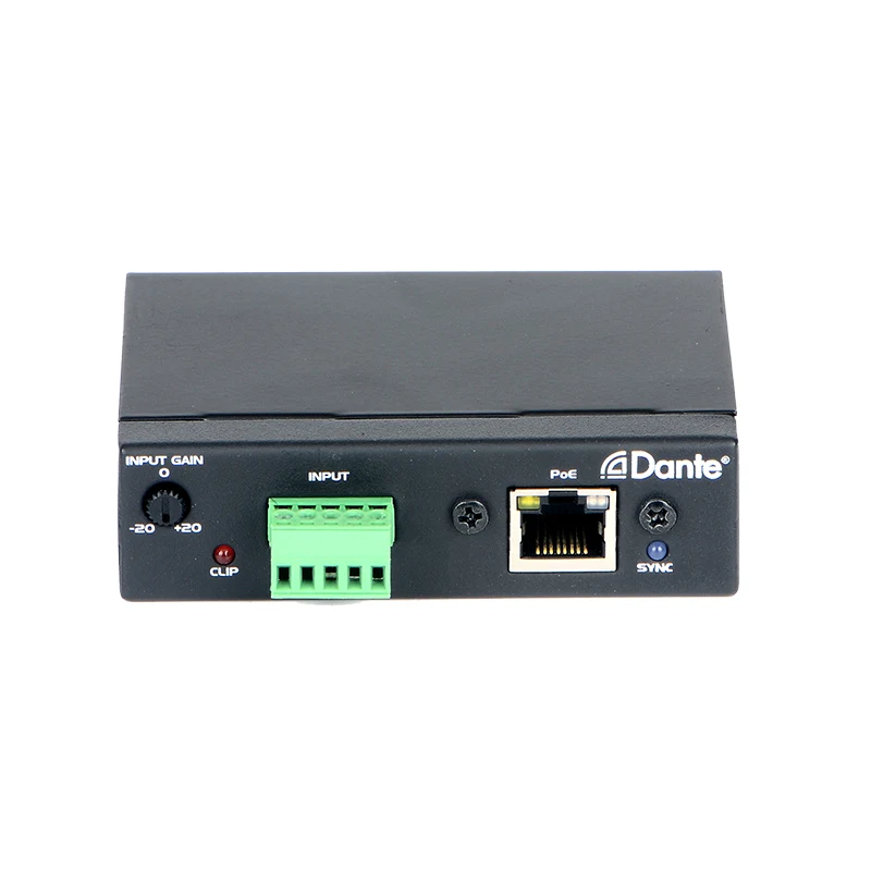 2Ch Dante Audio Box