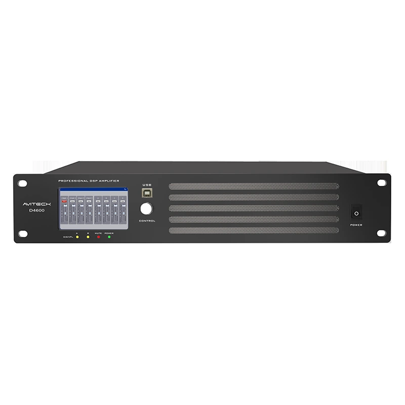 4CH 600W Dante DSP -vahvistin
